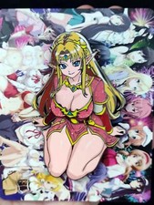 Glitter Magnetic Detachable Metal Enamel Pin Badge Figure Anime