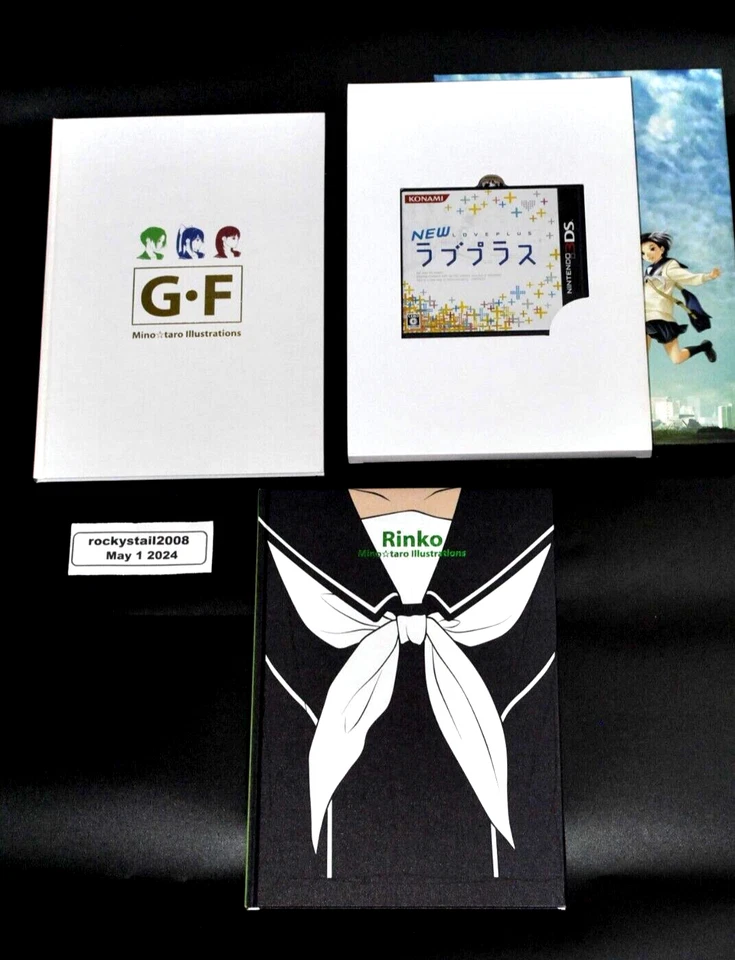 Nintendo 3DS New LOVE PLUS Art Book Select Box Rinko Ltd Edition NTSC-J Japan - Image 4 of 4