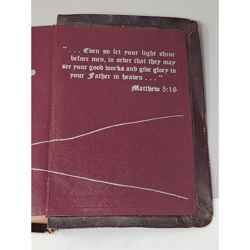 Vintage neue katholische Version Deluxe Edition Heilige Bibel indiziert 1950 - Bild 14 von 20