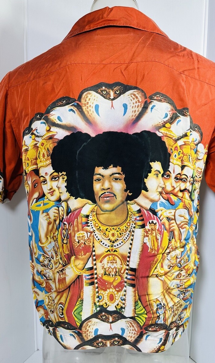 AMIRI Jimmy Hendrix 100% Silk Shirt Size Small | eBay
