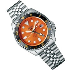 Seiko 5 Sports SSK005 Orange dial 10 bar Stainless Steel Automatic SSK005 6
