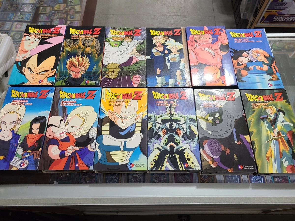 Lot Of Dragon Ball Z Uncut VHS Tapes, 51 OFF wiener.me