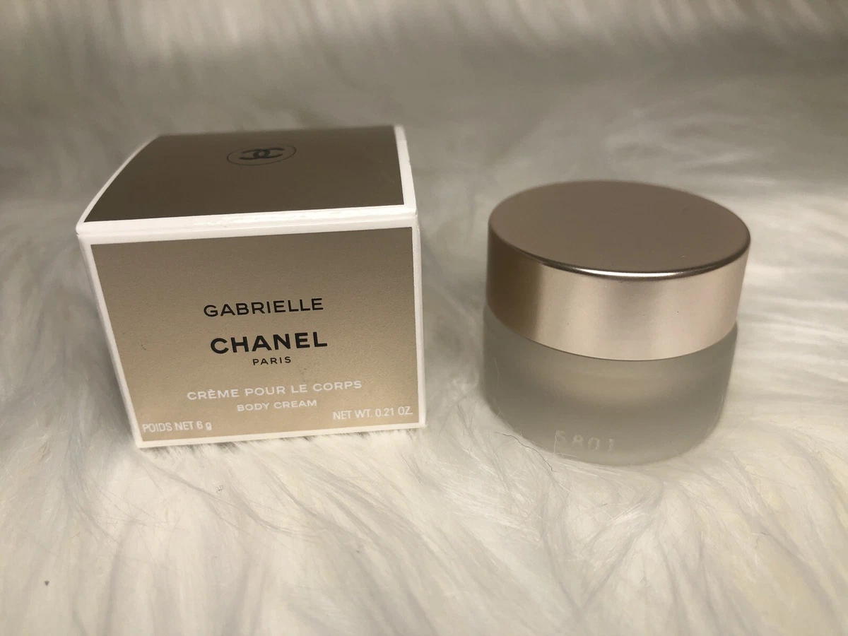 CHANEL Gabrielle Creme Pour Le Corps Body Cream .21oz. Sample Size. New In  Box!