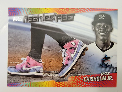 2022 Topps Series 1 Flashiest Feet Complete Set Of 15 Cards