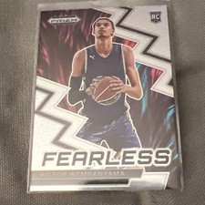 2023-24 Panini Prizm Draft Picks - Fearless #1 Victor Wembanyama (RC)