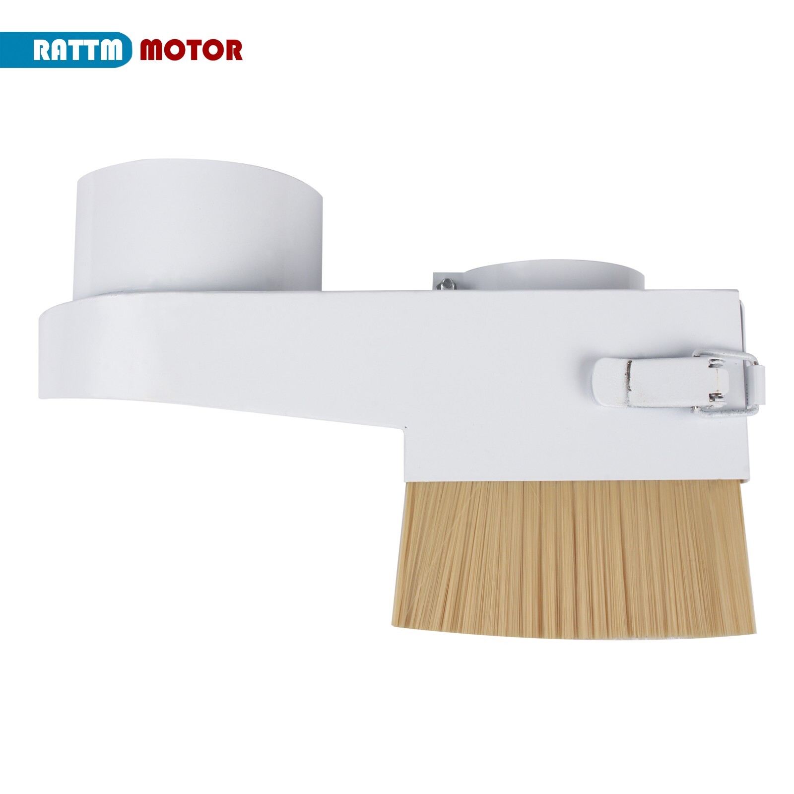 US SHIP】100mm CNC Spindle Motor Double Door Brush Dust Shoe Cover Cleaner