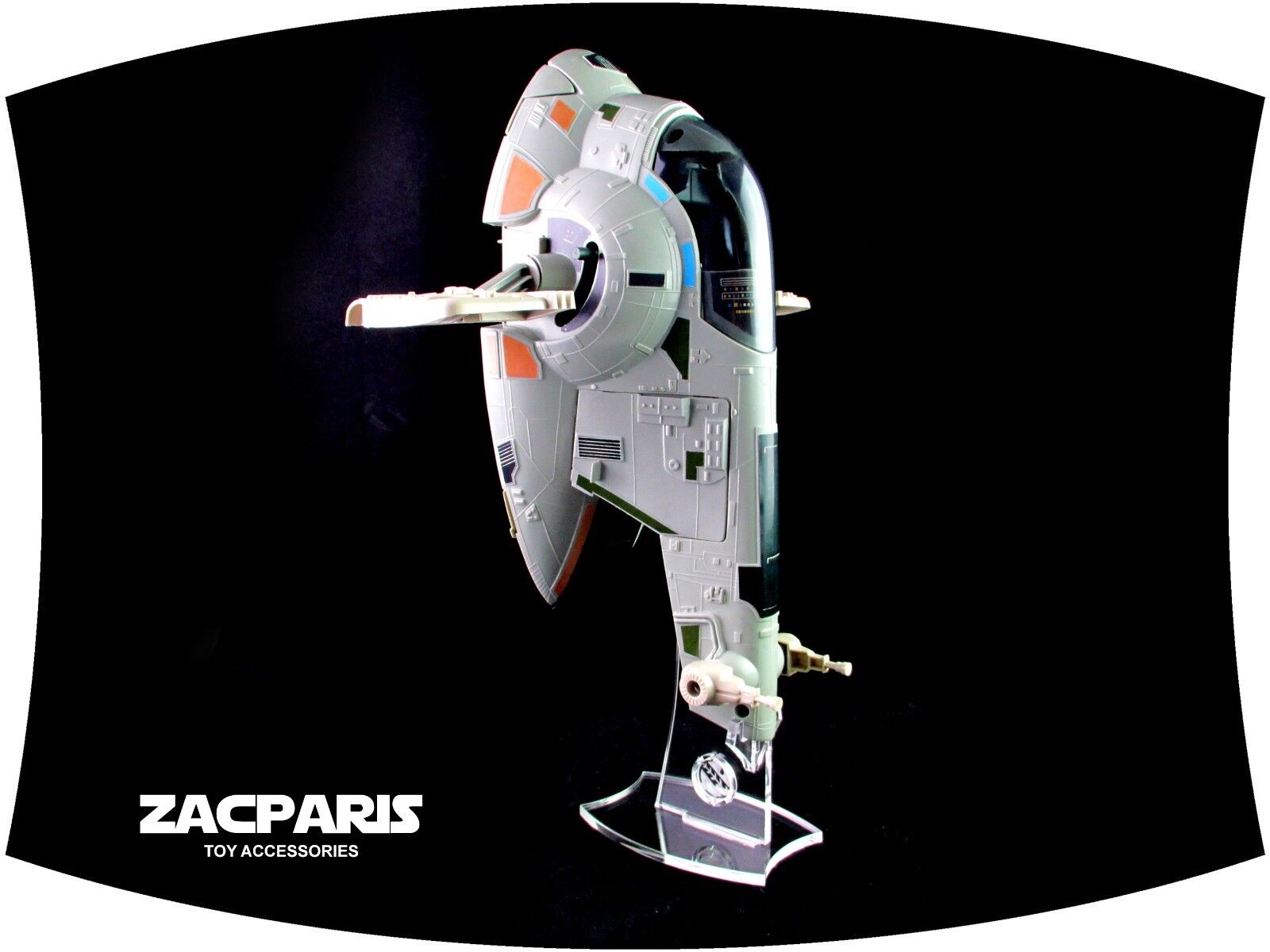 Display stand for Vintage Star Wars Slave 1 Slave I  for Kenner & Hasbro modern!