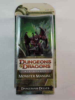 Dungeons & Dragons D&D Miniatures Monster Manual DANGEROUS DELVES New Sealed