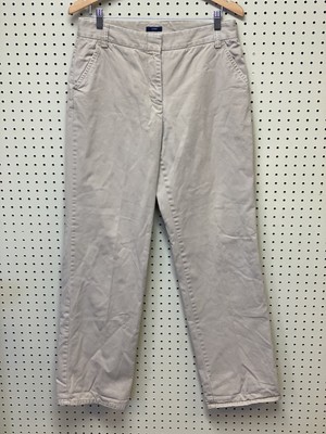 Womens J.Crew Flannel Lined Flat Front 