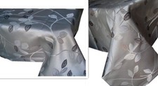 Assorted Sizes / Colors Polyester Jacquard Fabric Leaves Woven Tablecloths New