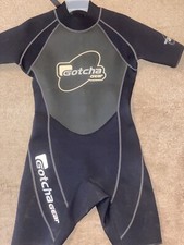 GOTCHA GEAR WET SUIT TITANIUM 2.2 SHORTIE SIZE Medium Wetsuit Spring
