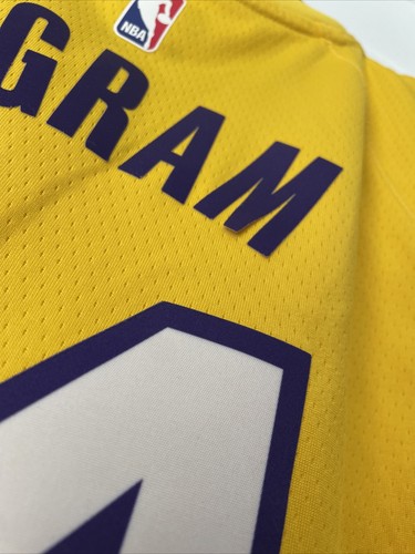 Youth Nike Brandon Ingram Los Angeles Lakers Icon Edition Swingman Jersey L - 第 3/3 張圖片