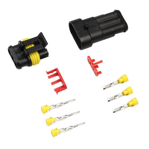 5-20 Sets 1/2/3/4/5/6 Pin Waterproof Automotive Electrical Wire Connectors Plug - Picture 24 of 32
