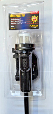 Sternlite Fulton Model 48-P Stern Lite Portable Waterproof Battery Operated NOS