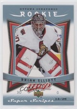 2007-08 Upper Deck MVP Rookie Super Scripts 14/25 Brian Elliott #370 7ez