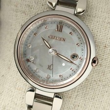 Citizen XC Floret Diamond Eco Drive Radio Wave Watch 29mm wrist 15cm