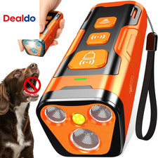 Dog Bark Deterrent Device, 3X Ultrasonic anti Barking, 6 Training Modes 23 FT Ra