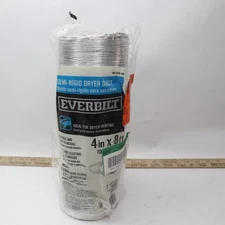 Everbilt 4 in. x 8 ft. Semi-Rigid Dryer Duct With Clamps