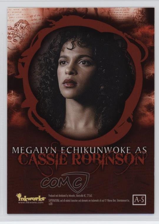 2008 Supernatural Connections Megalyn Echikunwoke as Cassie Robinson Auto 18hi