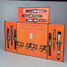 S Swatch Atlanta 1996 Centennial Olympic Games Collection Box Set - 9 Uhren