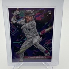 2025 Topps Cosmic Chrome - Chase Meidroth #12 Purple Nebula Refractor /150 (RC)