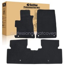 Velour Floor Mats Carpet Fits 2013-2022 Acura ILX Front & 2nd Row Waterproof Set