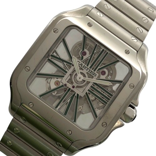 CARTIER Santos de Cartier Skeleton LM WHSA0028 TO285553