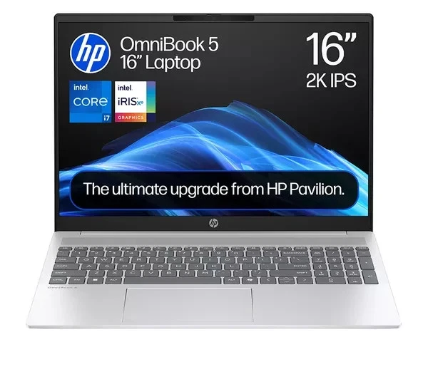 HP OmniBook 5 16" Laptop Intel Core i7-1355U 16GB RAM 512 GB SSD 16-ba1505sa