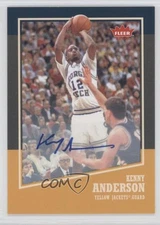 2013-14 Fleer Retro Auto Kenny Anderson #17 Auto