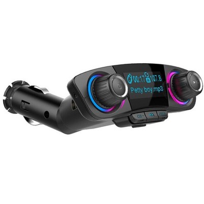 12-24V Wireless Car Bluetooth FM Transmitter MP3 WMA Radio Adapter USB AUX TF