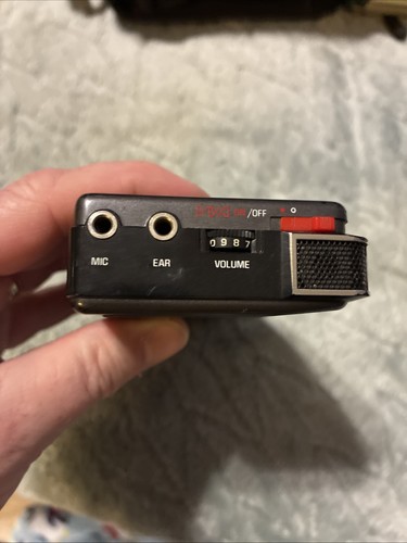 RARE General Electric GE 3-5336A Voice Activated Microcassette Recorder Retro - Picture 5 of 5