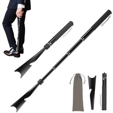 Shoe Horn,16"-38" Telescopic and Removable Shoehorn,Multi Functional Shoe Horn
