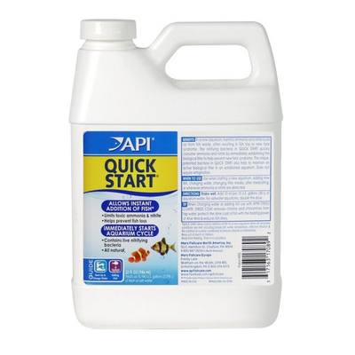 #ad API QUICK START Freshwater and Saltwater Aquarium Nitrifying Bacteria 32 Ounce $41.28