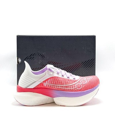 *NEW* MEN Saucony Endorphin Elite 2 Running Shoe CORAL / WHITE (S30994-344)  