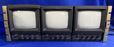 Panasonic WV-5200B CCTV 5" CRT Video Monitors Black  White See Description 