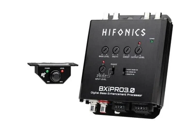 Hifonics Processeur Basse Embellisseur + Basse Télécommandé Signal Sens Avec - Photo 1/4