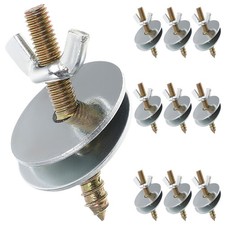 10 Pcs Nut Bird Accessories Parrot Stand Screws Perch Cage Nuts Kit