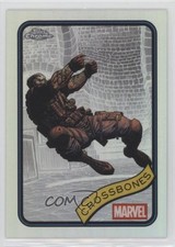 2025 Topps Chrome Marvel Comics Refractor Crossbones #42 1h1d