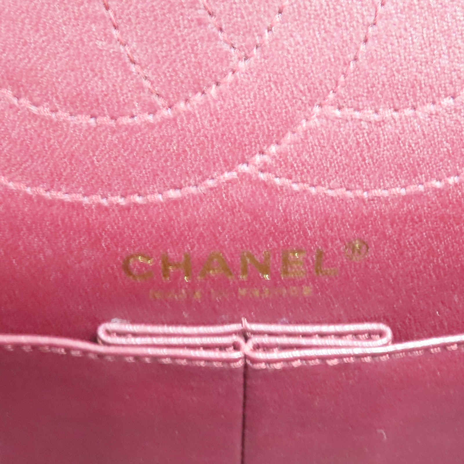 CHANEL Lucky Charms 2.55 Reissue Flap Shoulder Handbag Black Calfskin Leather thumbnail 8