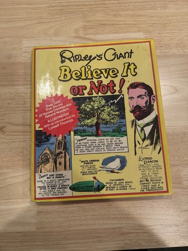 Vintage 1976 1stEdition Ripley’s Giant Believe It Or Not! Paperback Warner Books
