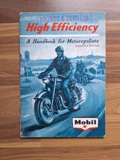 'High Efficiency A handbook for Motorcyclists' 11th Ed. Mobil Oil Co. 1960's