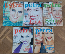 Petra Zeitschrift Ausgaben Januar, Februar, März, April, Juli 1997 gut erhalten