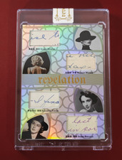 2025 Eternal Revelation Quad History Relics Marilyn Monroe Audrey Hepburn 40/50