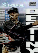 2022 Stadium Club Chrome #4B Jazz Chisholm Jr. Dynasty and Destiny