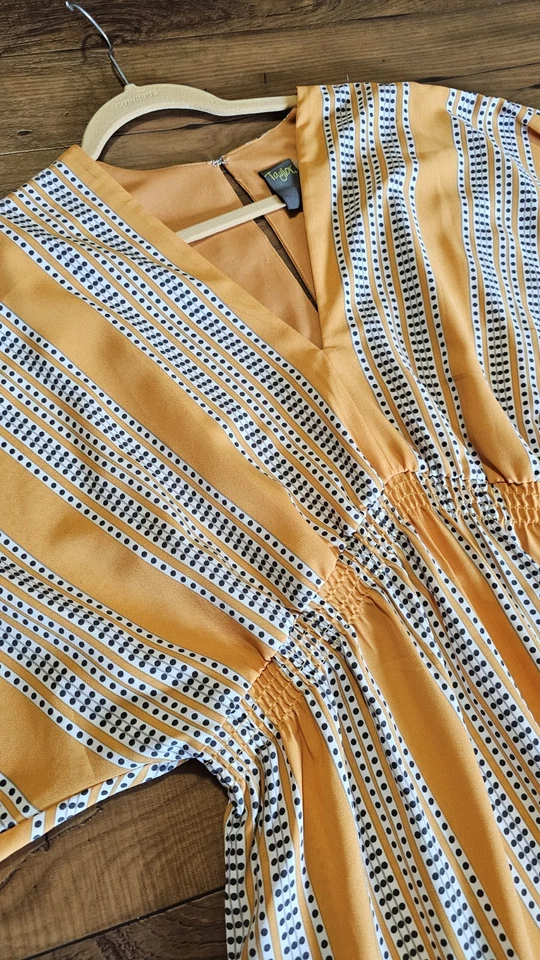 Maxi Vestido TAYLOR Mango Marfil Boho Sobrepelliz Domaln Talla 16 Foto 2 de 4