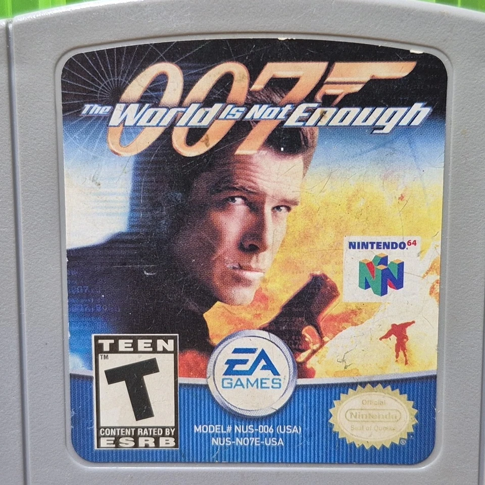007 The World Is Not Enough N64 Nintendo 64 Video Game Tested See Video - Image 2 of 4