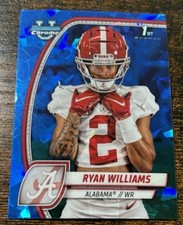 Ryan Williams 2024 Bowman University Sapphire #53 Alabama 1st Rookie QTY Topps 