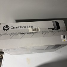 HP - OmniDesk Slim Desktop - Intel Core i3 - 8GB DDR5 Memory - 512 SSD - Me...