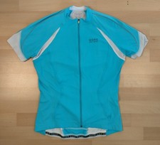 Gore Bike Wear Damen Fahrradtrikot Gr&ouml;&szlig;e 40 Top Zustand Blau - Wei&szlig;