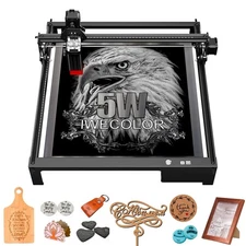 Laser Engraver, 50W High Accuracy Laser Engraving Machine with 410x400mm Large W